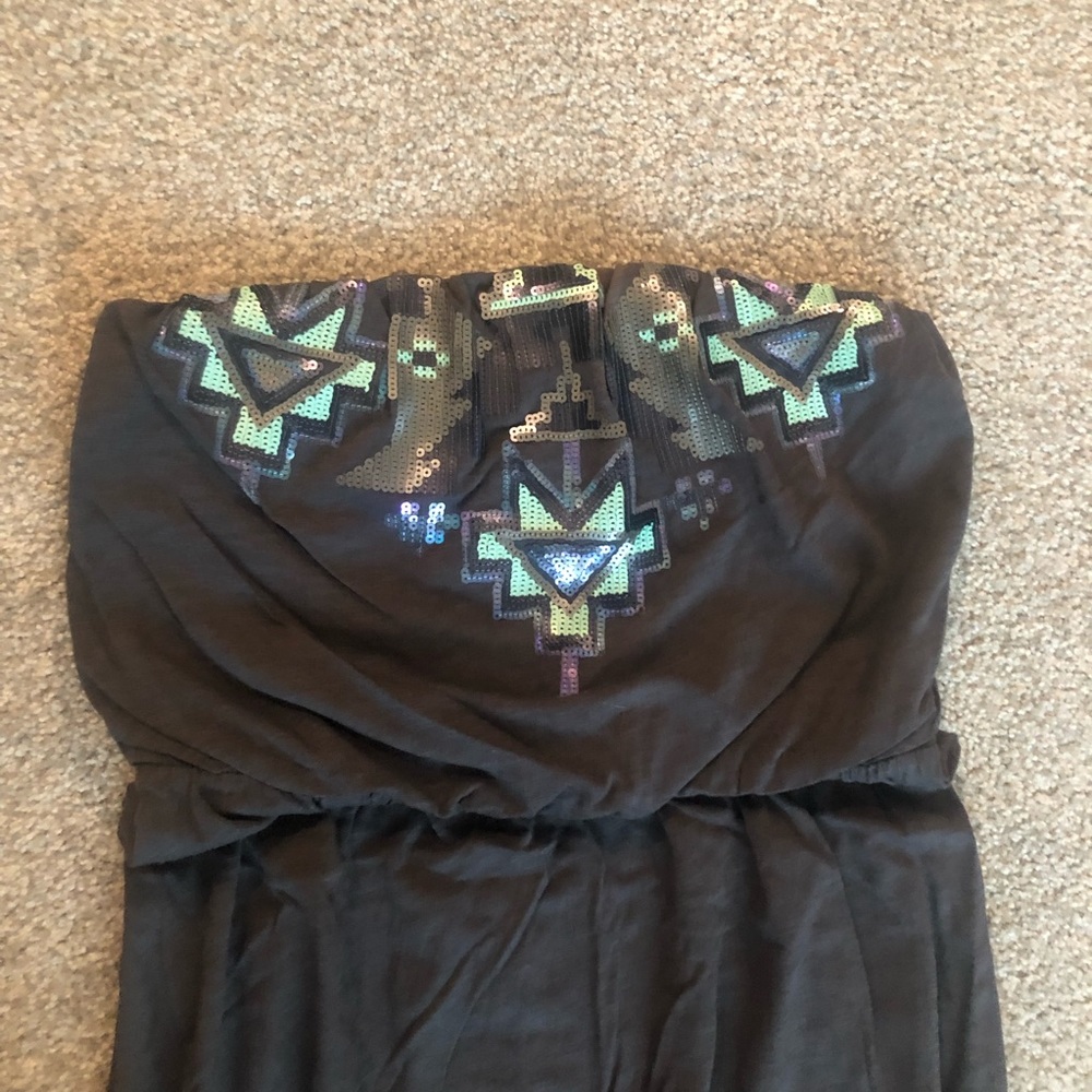 Express Strapless Dress - Picture 2 of 3